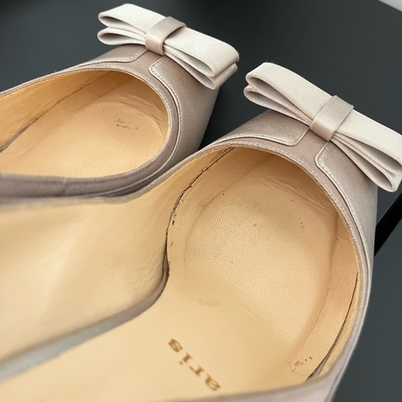 Louboutin Cassia Bow Slingbacks - Picture 7 of 11